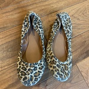 LUCKY BRAND Emmie Leopard Print Ballet Flat